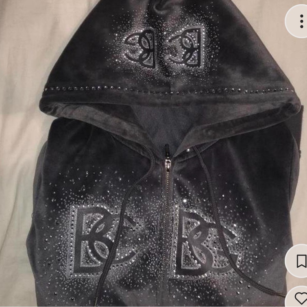 BCBG blinged-out vest